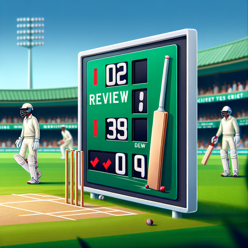 how many review in test cricket