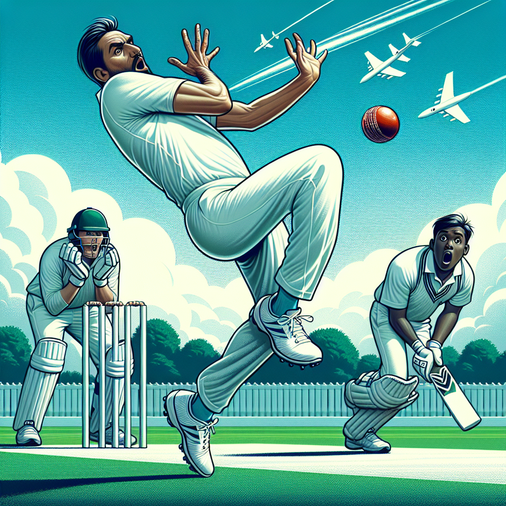 Leg cutter in cricket