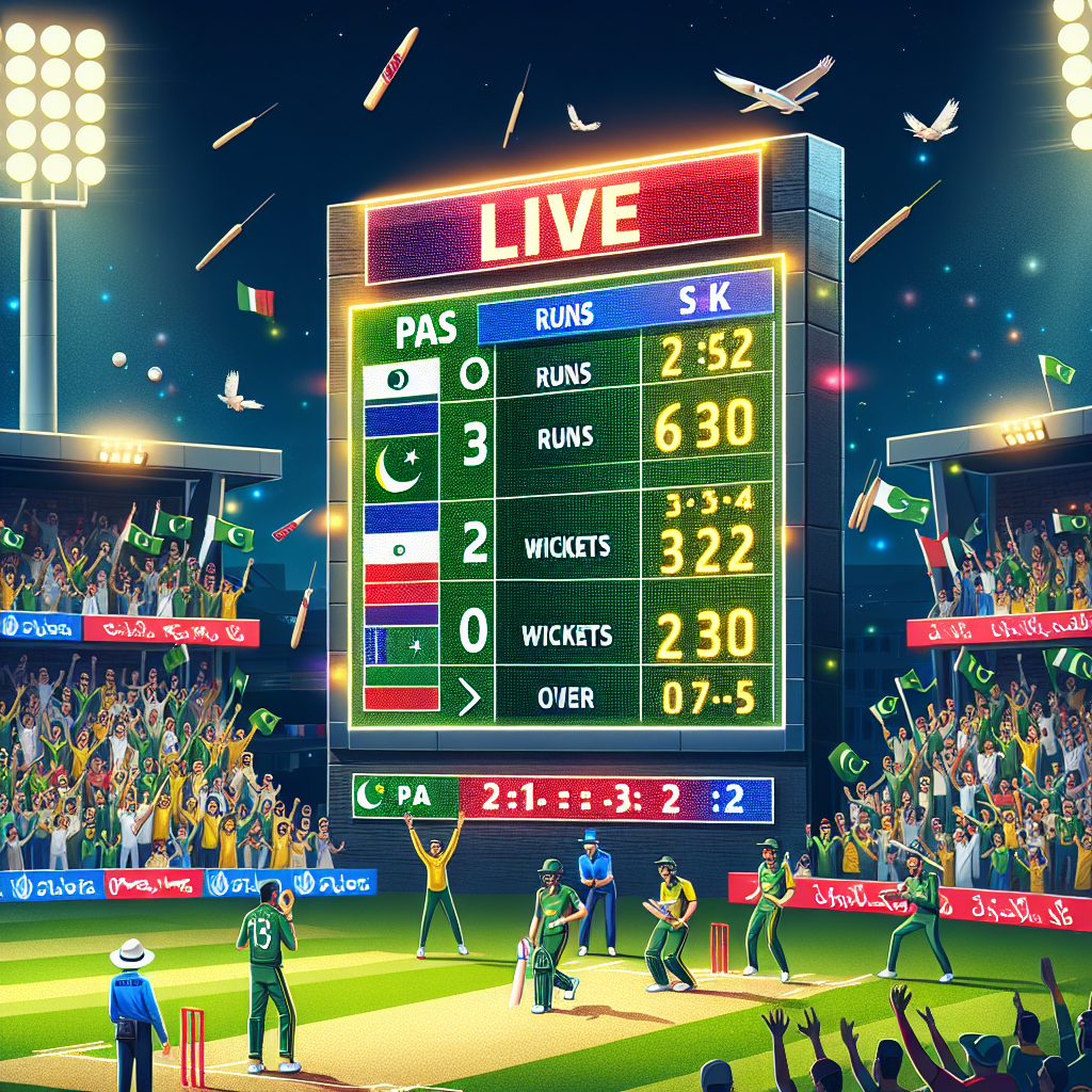 Pakistan vs south africa t20 live score