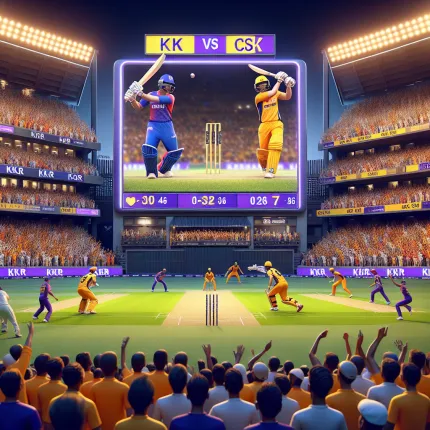 Ipl live score kkr vs csk